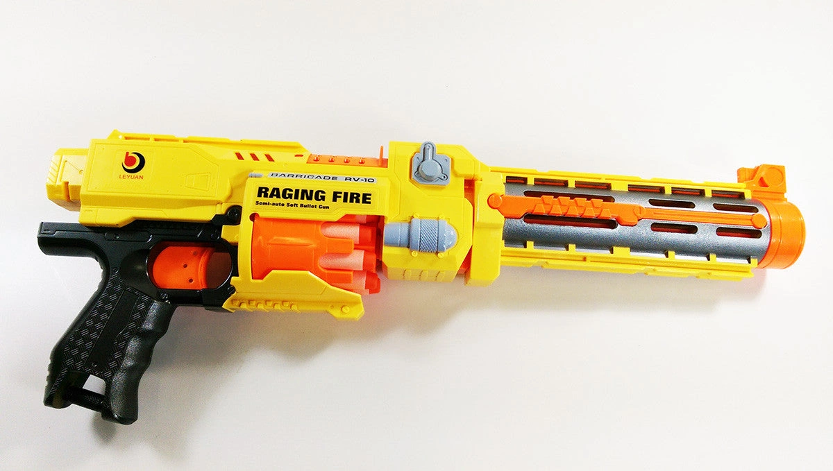 Raging Fire: Zombie Laser Dart Gun - Intense Nerf-Style Action!